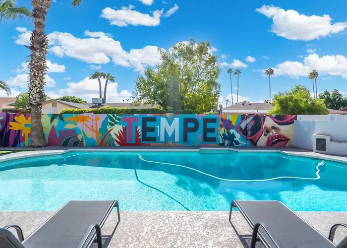 Gem Mural Art Garage Near Freeway Tempe